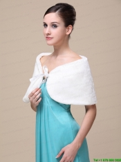 Luxurious Faux Fur Special Occasion / Wedding Shawl On Sale