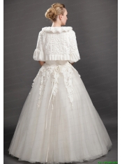 Luxurious Fold-over Collar Half Sleeves Jacket