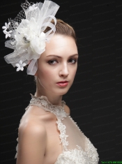 Luxurious Net Women 's Fascinators With Hand Made Flowers And Ribbons