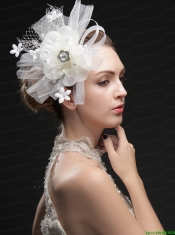 Luxurious Net Women 's Fascinators With Hand Made Flowers And Ribbons