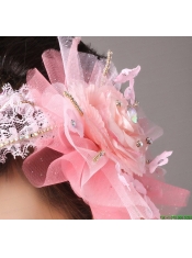 Pretty Tulle and Taffeta Beading Hair Combs