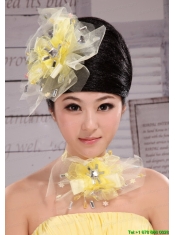 Rhinestones Lovely Tulle Hairpins Birdcage Veils