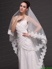 Royal Discount Organza Bridal Veil For Wedding