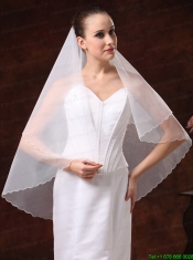Simple Organza Bridal / Wedding Veil