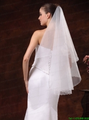 Simple Organza Bridal / Wedding Veil