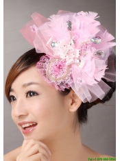 Sweet Tulle With Feather Beading Fascinators