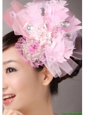 Sweet Tulle With Feather Beading Fascinators