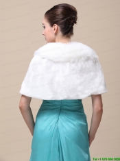 Top Selling High Quality Instock Special Occasion Wedding / Bridal  Shawl  With Fold-over Collar