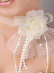 Tulle Hair Combs Imitation Pearls Wedding and Special Occasion
