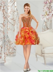 Detachable Beading and Ruffles Quinceanera Dresses in Multi Color