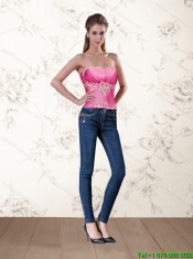 The Super Hot Embelished Purple Beaded Corset for 2015
