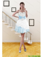 2015 Cheap Halter Top Prom Dresses with Pick Ups and Beading