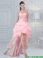 Best Sweetheart Beaded 2015 Quinceanera Dresses with Ruffled Layers