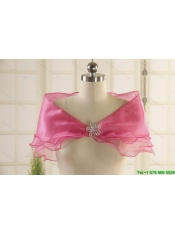 Classical Strapless Paillette Quince Dresses in Rose Pink for 2015