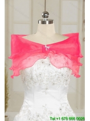 2015 Elegant Multi Color Sweet 16 Dresses with Appliques and Ruffles