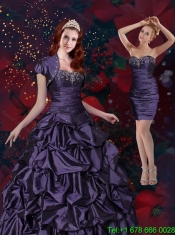 2015 Perfect Appliques and Pick Ups Quinceanera Dresses in Purple 2015 Perfect Appliques and Pick Ups Quinceanera Dresses in Purple