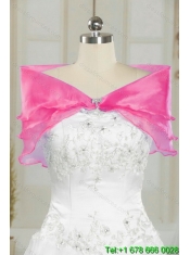 Cheap Popular 2015 Ruffles and Beading Multi Color Sweet 15 Dresses