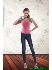 Perfect Paillette Quince Dresses with Strapless for 2015