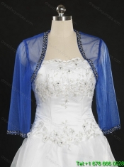 2015 Beautiful Appliques Quince Dresses with Beading and Ruffles