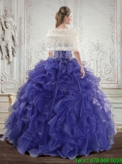 The Most Popular Royal Bule Quinceanera Dresses with Beading and Ruffles