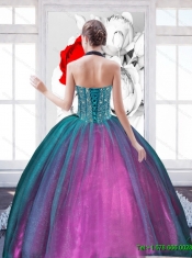 2015 Wonderful Sweetheart Quinceanera Dresses with Beading