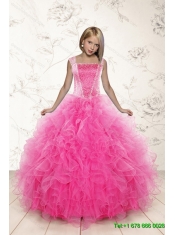 Beading and Ruffles Ball Gown Quinceanera Dress and Long Dama Dresses and  Beading and Ruffles Little Girl Dress