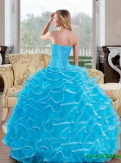 New Styles Ball Gown Sweetheart Quinceanera Dress with Beading
