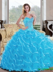 New Styles Ball Gown Sweetheart Quinceanera Dress with Beading