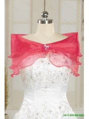2015 Wholesale Ball Gown Sweet 15 Dresses with Ruffles and Appliques