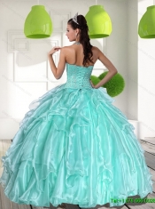 Elegant Ball Gown Sweetheart Appliques and Beading Quinceanera Dresses