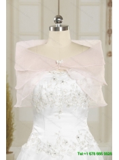Elegant Beading and Ruffled Layers White Quinceanera Dresses for 2015