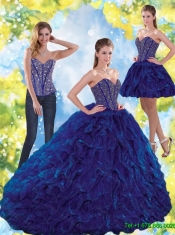 Classical Beading and Ruffles Sweetheart Ball Gown Quinceanera Dresses for 2015 Classical Beading and Ruffles Sweetheart Ball Gown Quinceanera Dresses for 2015