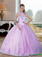 Custom Made Sweetheart Quinceanera Dresses with Beading and Appliques