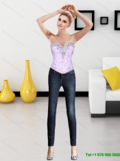 Elegant Beading Sweetheart Quinceanera Dresses for 2015