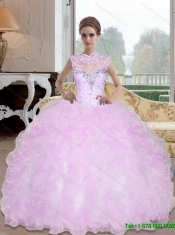 New Style Sweetheart Beading and Ruffles Sweet 16 Dresses for 2015