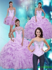 New Styles Sweetheart Quinceanera Dresses with Beading and Ruffles