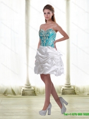 Popular Sweet 15 Dresses with Embroidery and Pick Ups