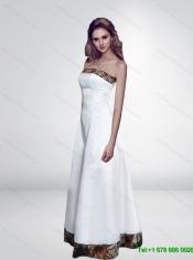 Discount Simple Empire Strapless Lace Up Camo Prom Dresses