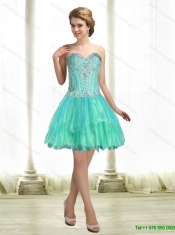 2015 Inexpensive Ball Gown Sweetheart Best Quinceanera Dresses with Beading