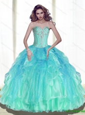 Classical Ball Gown Sweetheart Classical Quinceanera Dresses with Beading