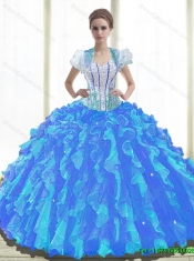 Exclusive Sweetheart Classical Quinceanera Dresses with Beading and Ruffles