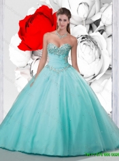 New Style 2015 Winter Quinceanera Dresses with Beading