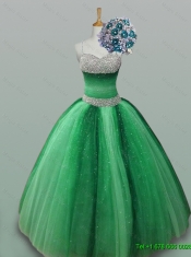 2015 Beautiful Spaghetti Straps Quinceanera Dresses with Beading 2015 Beautiful Spaghetti Straps Quinceanera Dresses with Beading