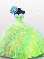 2015 Pretty Sweetheart Quinceanera Gowns in Multi Color