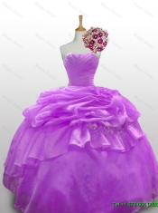 2015 Wonderful Quinceanera Dresses with Beading and Paillette