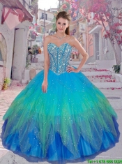 Discount Beaded Ball Gown Quinceanera Dresses for Winter