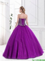 2015 Fashionable Ball Gown Sweet 16 Dresses with Strapless