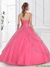 2016 Beautiful Ball Gown Sweet 16 Dresses with Beading