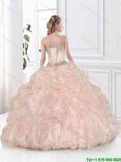 Discount Beaded Sweetheart Quinceanera Dresses with Pick Ups