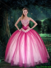 Gorgeous Sweetheart Quinceanera Dresses with Sequins and Beading